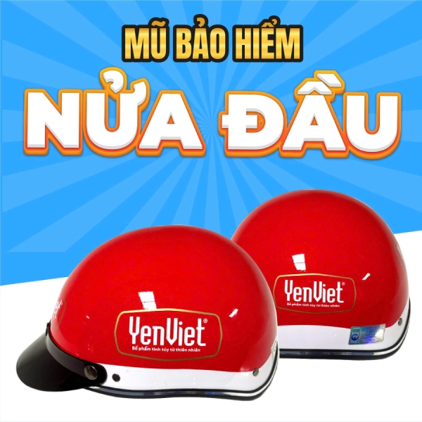 Nón bảo hiểm nửa đầu