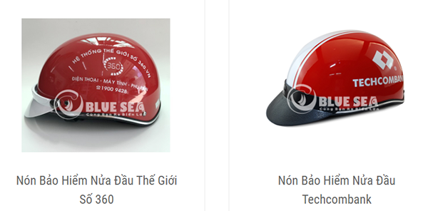 Mẫu nón bảo hiểm 1