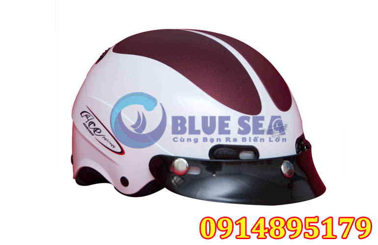 nhận sản xuất mũ nón bảo hiểm quảng cáo